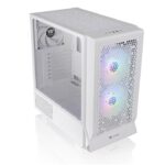 Caja ordenador gaming thermaltake ceres 330 tg atx argb cristal templado blanca - Imagen 4