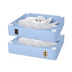 Ventilador caja inv magnetico thermaltake ct120 ex argb 3x 120mm azul hydrangea - Imagen 3