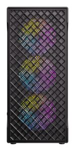 Caja ordenador gaming antec vx - 310 atx argb cristal templado negra - Imagen 3