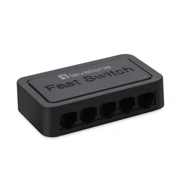 Switch sobremesa level one 5 puertos fast ethernet 10 - 100