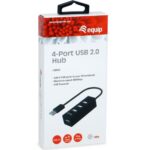 Hub usb equip usb tipo a a 4 puertos usb 2.0 - Imagen 3