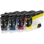 Pack cartuchos tinta brother lc424val negro cian magenta amarillo - Imagen 2