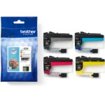 Pack cartuchos tinta brother lc424val negro cian magenta amarillo - Imagen 3