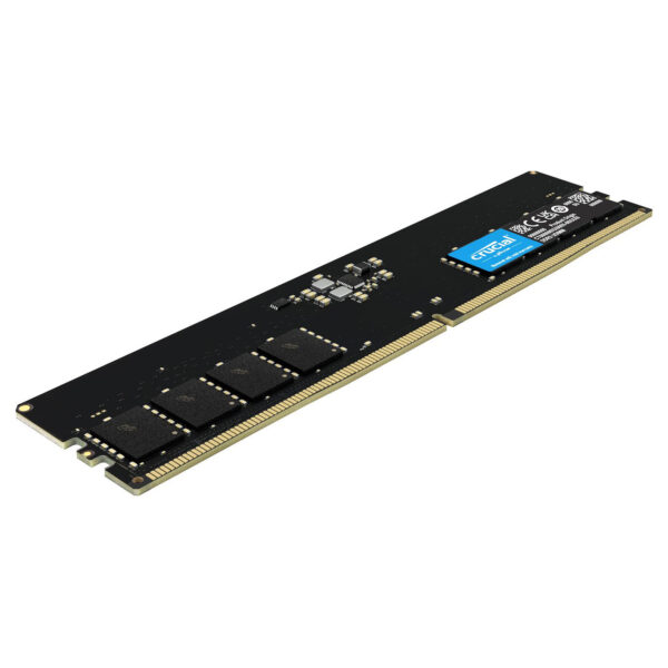 Memoria ram ddr5 16gb crucial  - udimm - 4800 mhz - pc5 38400 cl40