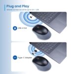 Raton inalambrico ewent ew3243 negro - gris - Imagen 3