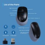 Raton inalambrico ewent ew3243 negro - gris - Imagen 5