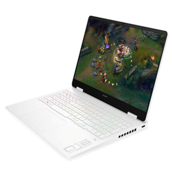 Portatil hp omen gaming 16 - am0042ns 16 pulgadas core 7 - 240h -  32gb -  ssd 1tb -  nvidia gforce rtx5070 -  freedos -  blanco ceramica