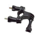 Accesorio soporte para barra - sillin - manillar bicicleta - moto phoenix para camara sport & gopro 4 - 3+ - 3 - 2 - 1 de color negro handlebar seatpost pole mount - Imagen 2