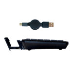 Mini teclado bluetooth con soporte para tablet y movil smartphone universal - Imagen 5