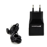 Cargador usb 5v 2 salidas 2a con cable micro usb - Imagen 2