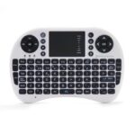 Mini teclado inalambrico wireless 2.4ghz phoenix touchpad multimedia  smart tv - tvbox - android tv - color blanco y negro