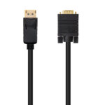 Cable conversor displayport a vga nanocable 1m -  macho - macho -  negro - Imagen 2
