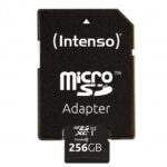 Tarjeta memoria micro sd intenso 256gb uhs - i cl10 + adaptador sd - Imagen 3