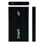 Caja externa tooq tqe - 2524b 2.5 pulgadas 9.5mm sata usb 3.0 negro - Imagen 4