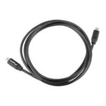 Cable usb tipo c lanberg 1m - macho -  macho - carga rapida - negro - Imagen 3