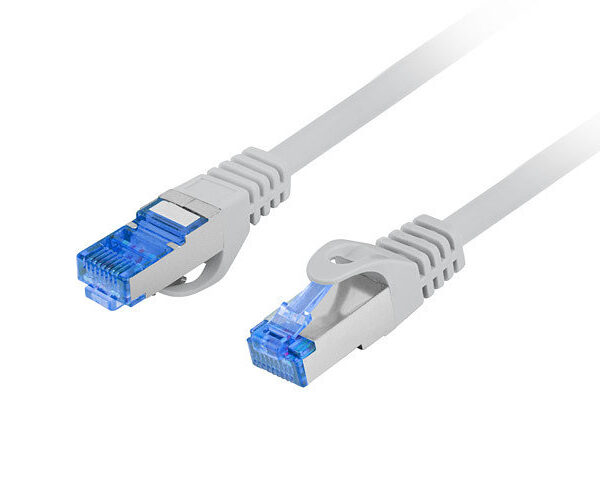 Cable red lanberg latiguillo cat.6a s - ftp lszh cca 3m gris fluke passed