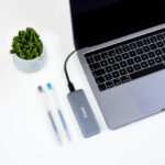 Caja externa tooq tqe - 2281g para ssd m.2 usb tipo c gris - Imagen 6