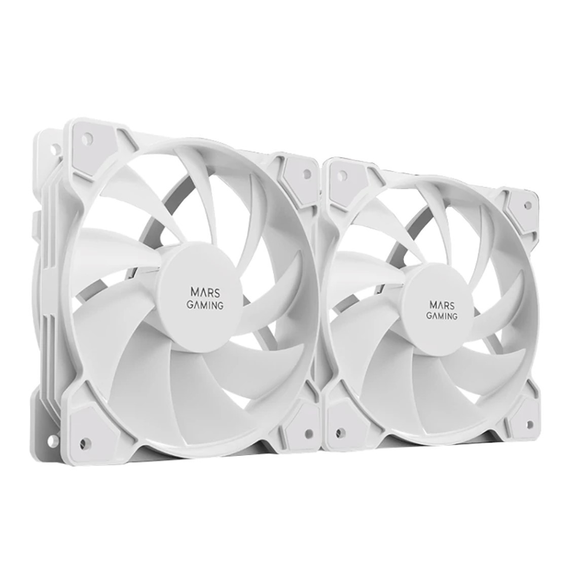 Ventilador caja mars gaming mfprox2 2 x 120mm blanco - 1 Ventilador caja mars gaming mfprox2 2 x 120mm blanco - Imagen 1