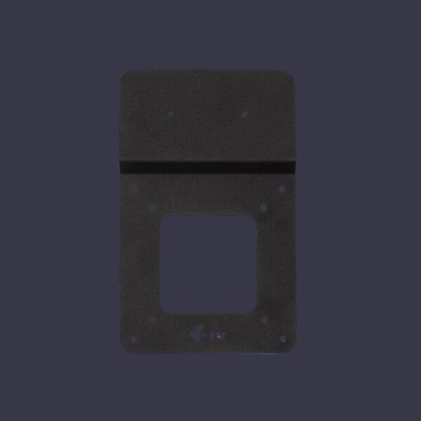 Soporte de montaje i - tec para base de conexion - monitor - tv -  75 x 75 - 100 x 100 -  metalico