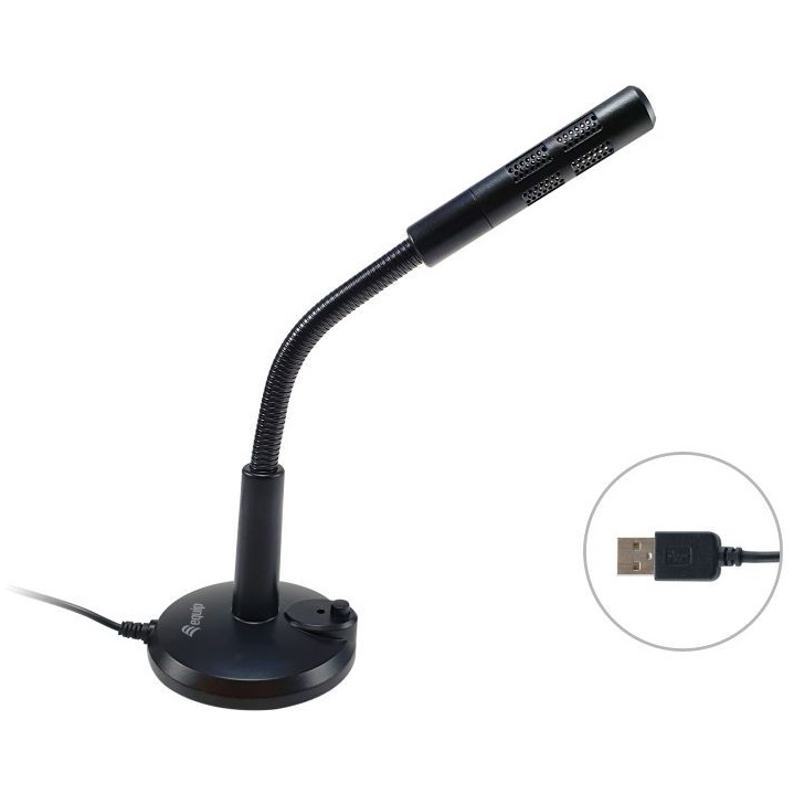 Microfono sobremesa equip onmidireccional usb brazo flexible boton mute - 1 Microfono sobremesa equip onmidireccional usb brazo flexible boton mute - Imagen 1