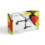 Soporte mesa tooq 3 pantallas gira incli 3 brazos 17 - 27 negro - Imagen 7