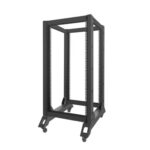 Armario lanberg abierto rack 19 pulgadas 22u -  600x800 negro - Imagen 3