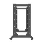 Armario lanberg abierto rack 19 pulgadas 22u -  600x800 negro - Imagen 5