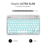 Teclado tablet subblim sub - kbt - smbl30 inalambrico