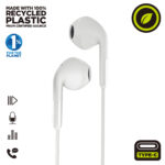 Auriculares muvit e58 usb tipo c blanco - Imagen 3
