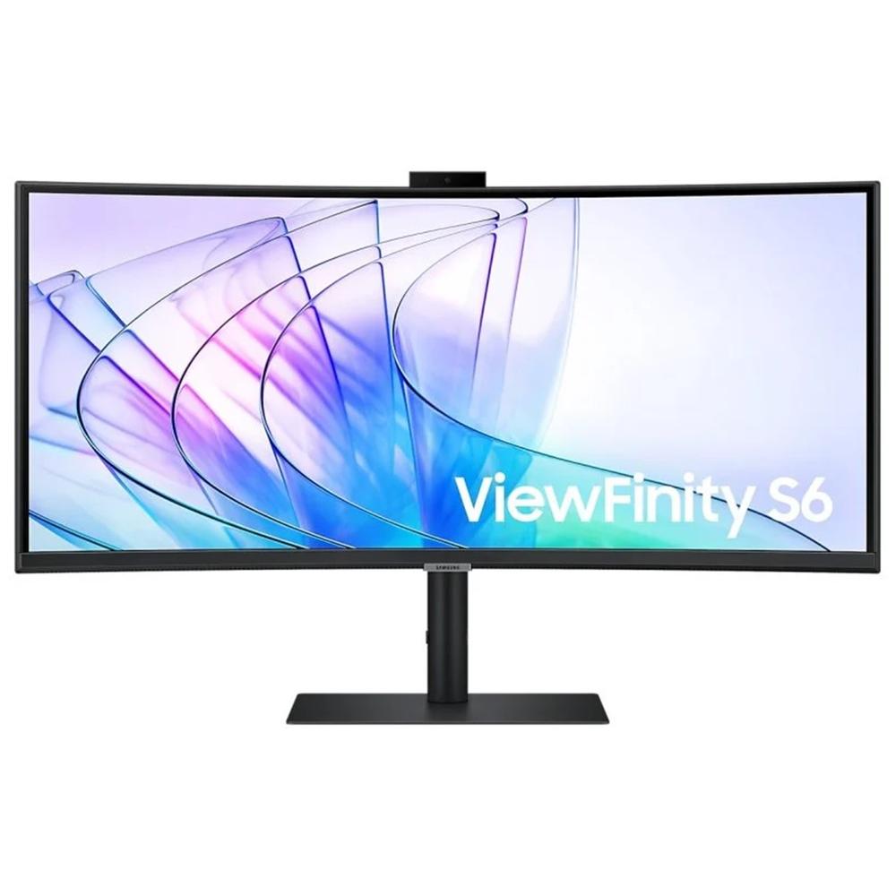 Monitor samsung 34 pulgadas viewfinity s6 ls34c652vauxen - webcam - uwqhd - curvo - 1 Monitor samsung 34 pulgadas viewfinity s6 ls34c652vauxen - webcam - uwqhd - curvo - Imagen 1