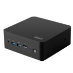 Barebone mini ordenador msi cubi nuc 1mg - 207bes i5 - 120u negro