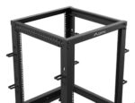 Armario lanberg abierto rack 19 pulgadas 15u -  600x600 negro - Imagen 7
