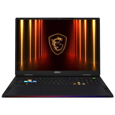 Portatil msi raider 18 hx ai a2xwjg - 459es u9 - 285hx -  64gb -  ssd 2tb -  rtx 5090 24gb -  18 pulgadas uhd+ -  w11h