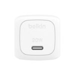 Cargador de pared belkin wca009kqwh 20w usb tipo c blanco - Imagen 5
