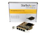 Tarjeta de red startech 4x rj45 pci express - Imagen 5