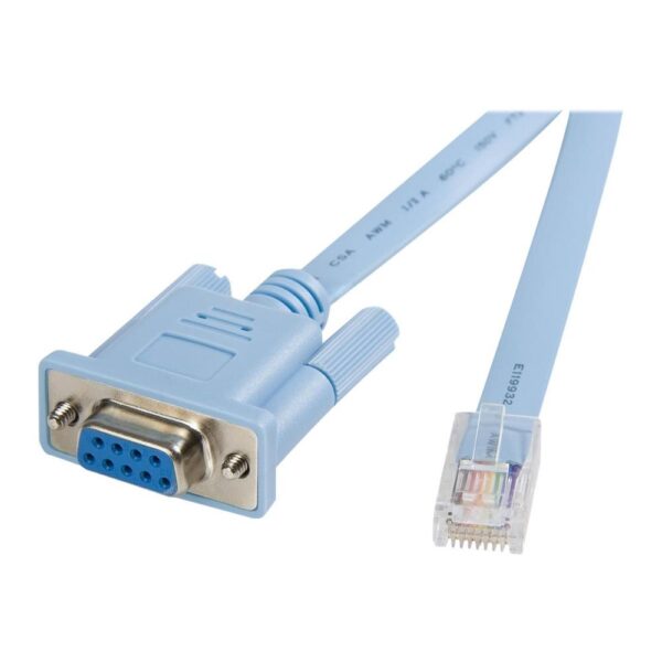 Cable rj45 a vga startech 1.8m -  macho - hembra -  azul