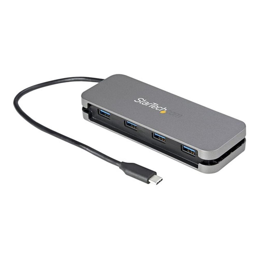 Hub startech hb30cm4ab usb tipo c 4 en 1 - 1 Hub startech hb30cm4ab usb tipo c 4 en 1 - Imagen 1