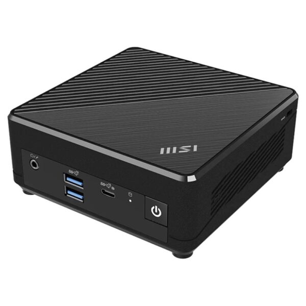 Barebone mini ordenador msi cubi n adl - 002beu n100 negro