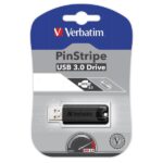 Memoria usb 3.2 verbatim storengo pinstripe 16gb negro - Imagen 3