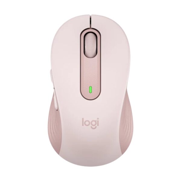 Mouse raton logitech m650 mediano optico wireless inalambrico rosa