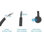 Auricular conceptronic bluetooth polona03bda con base de carga headset mono - Imagen 2