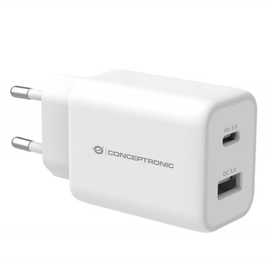 Cargador conceptronic carga rapida pd 1 puerto usb - a althea - 33w - blanco - 1 Cargador conceptronic carga rapida pd 1 puerto usb - a althea - 33w - blanco - Imagen 1