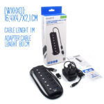 Hub ewent 7 puertos usb 3.0 + interruptor - usb tipo a + adaptador usb tipo c - Imagen 5