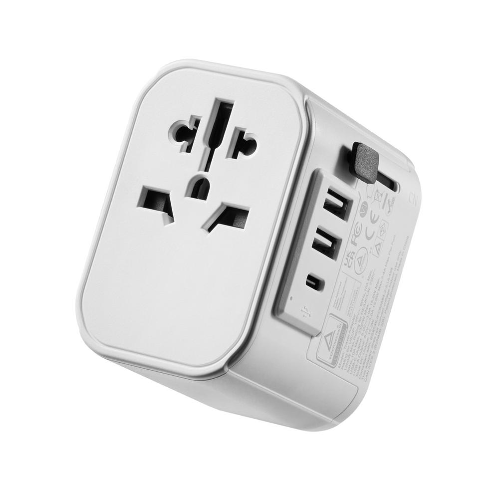 Enchufe universal viaje ewent ew1475 ue - usa - uk - aus - china 2 x usb - 1 x usb tipo c - 1 Enchufe universal viaje ewent ew1475 ue - usa - uk - aus - china 2 x usb - 1 x usb tipo c - Imagen 1