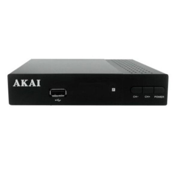 Receptor tdt hd akai dvb - t2 h.265 zap266kh