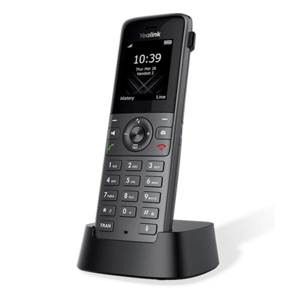 Telefono inalambrico dect yealink w73h negro