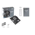 Placa base asus intel prime h610m - k socket 1700 ddr5 x2 max 96gb 4800mhz d - sub hdmi matx - Imagen 8