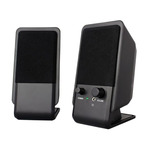 Altavoces ewent 2.0 ew3528 negro