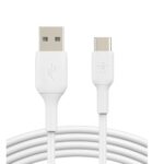 Cable usb tipo c a usb tipo a belkin 2m -  macho - macho -  blanco