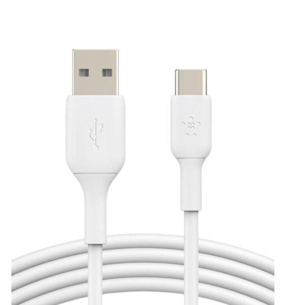 Cable usb tipo c a usb tipo a belkin 2m -  macho - macho -  blanco